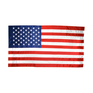 USA Flag With Pole Sleeve