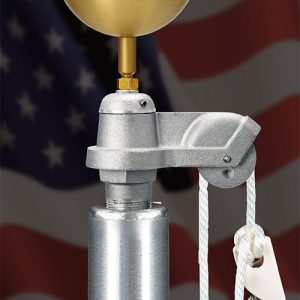 External Rope Flagpole